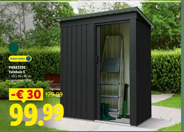 Promotie: Tuinhuis S