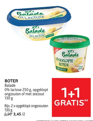 Promotie: Boter