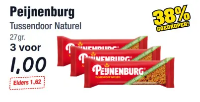 Aanbieding: Tussendoor Naturel