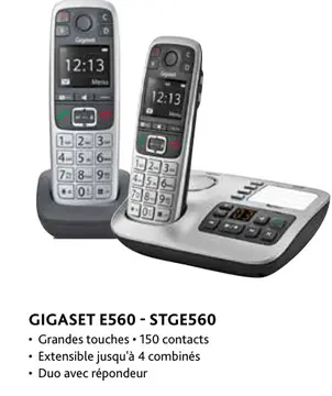 Offre: Gigaset e560 - stge560