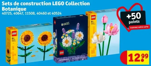 Offre: Sets de construction LEGO Collection Botanique