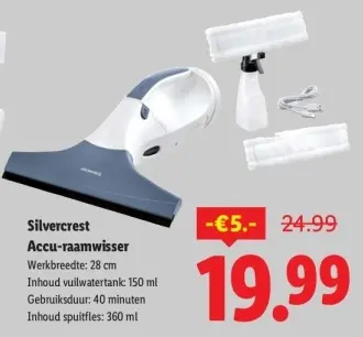 Aanbieding: Accu-raamwisser