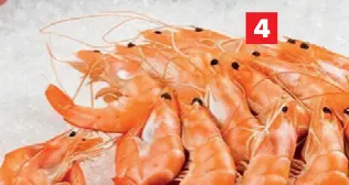 Promotie: Gekookte roze garnalen