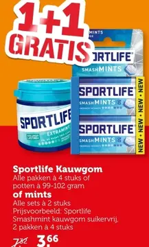 Aanbieding: Sportlife Kauwgom