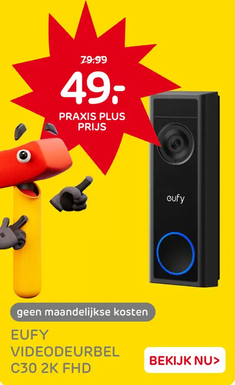 Aanbieding: Videodeurbel c30 2k fhd