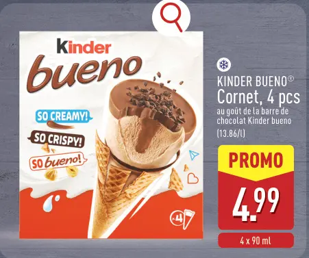 Offre: KINDER BUENO® Cornet