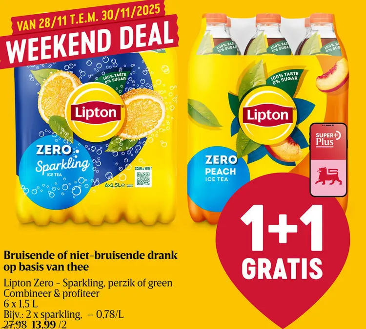 Aanbieding: Ice Tea | Bruisende | zero