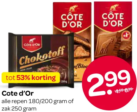 Aanbieding: Chocoladereep