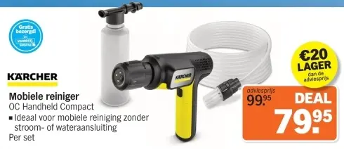 Aanbieding: Mobiele reiniger OC Handheld Compact