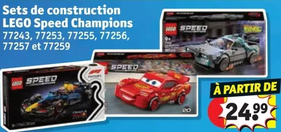 Offre: Sets de construction LEGO Speed Champions