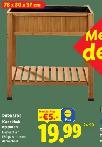Aanbieding: Kweekbak op poten