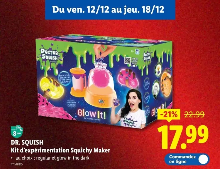 Offre: Kit d'expérimentation Squichy Maker