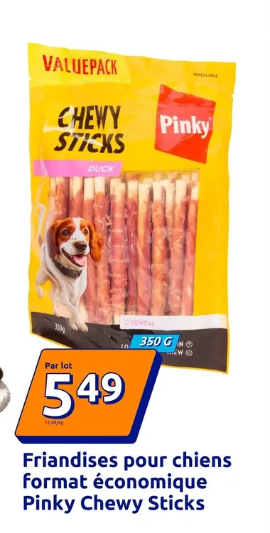 Offre: Friandises pour chiens format économique Pink