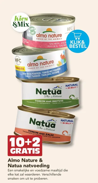 Aanbieding: Almo Nature & Natua natvoeding
