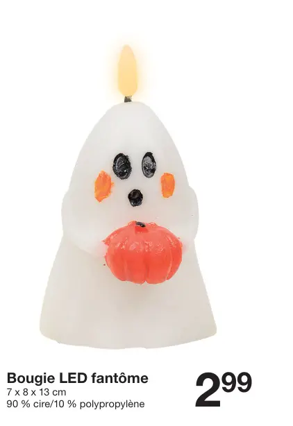 Offre: Bougie LED fantôme