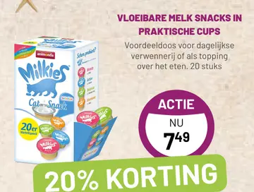 Aanbieding: Milkies Selection Cat-Snack