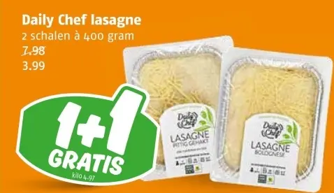 Aanbieding: lasagne