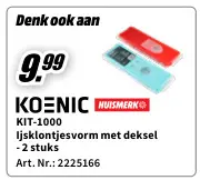Promotie: Ijsklontjesvorm met deksel