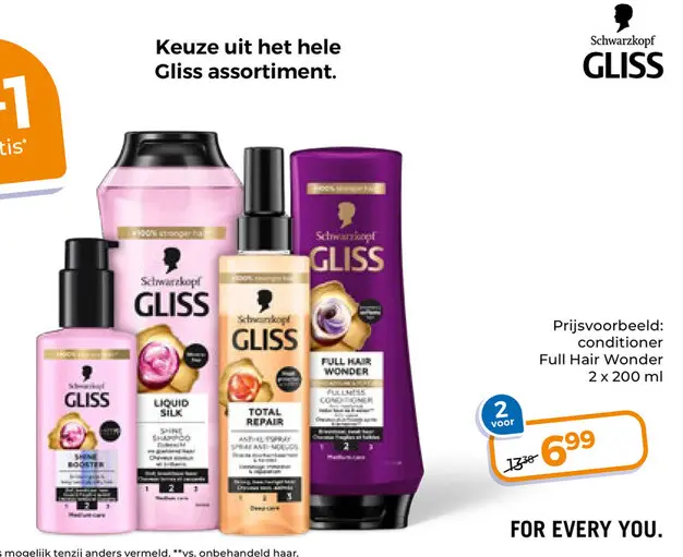 Aanbieding: Gliss assortiment