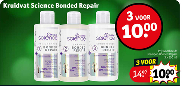 Aanbieding: Science Bonded Repair shampoo