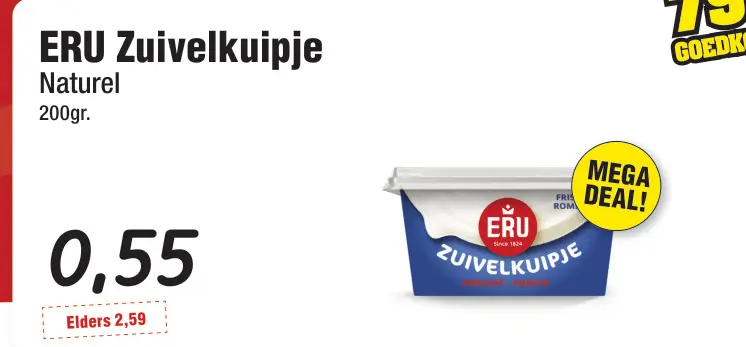 Aanbieding: Zuivelkuipje