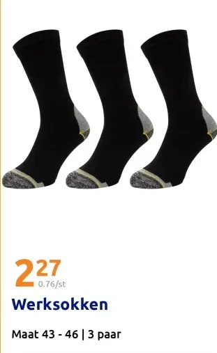 Promotie: Werksokken