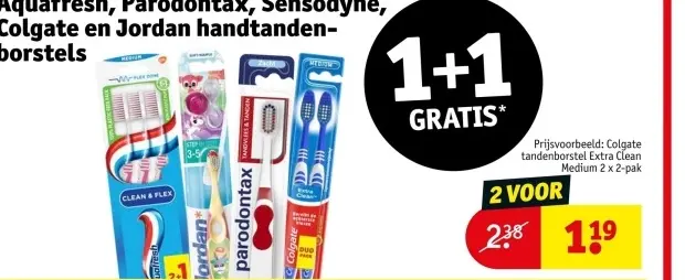 Aanbieding: Aquafresh, Parodontax, Sensodyne, Colgate en