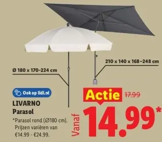 Aanbieding: Parasol