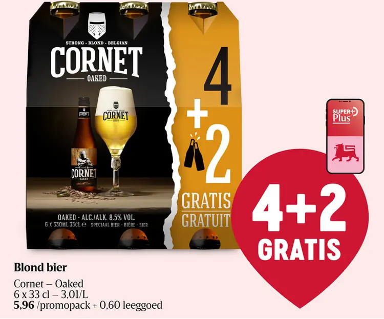 Aanbieding: Blond bier Cornet - Oaked