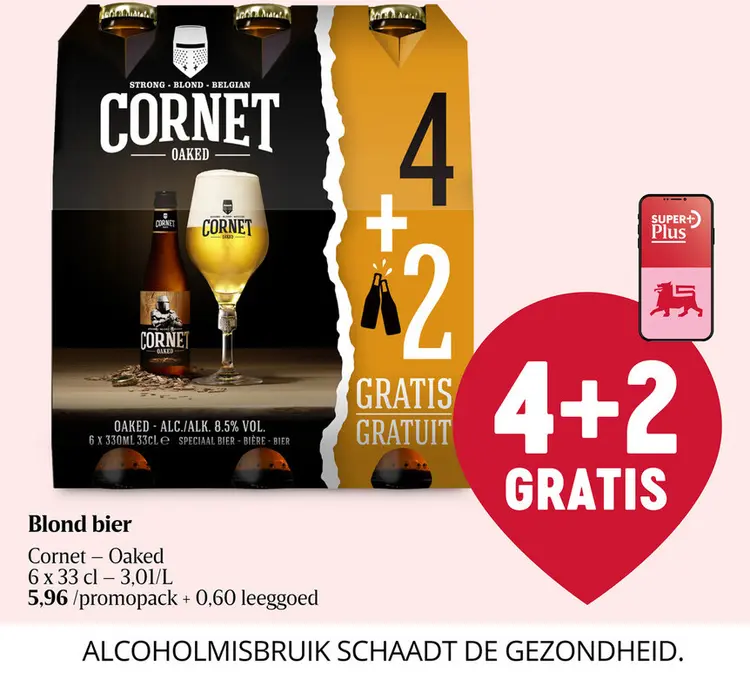 Aanbieding: Blond bier Cornet - Oaked
