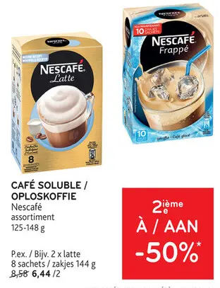 Offre: Café soluble / oploskoffie