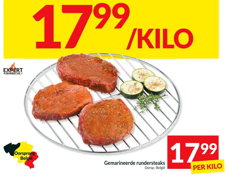 Promotie: Gemarineerde rundersteaks