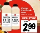 Aanbieding: Vomar Knoflook-saus