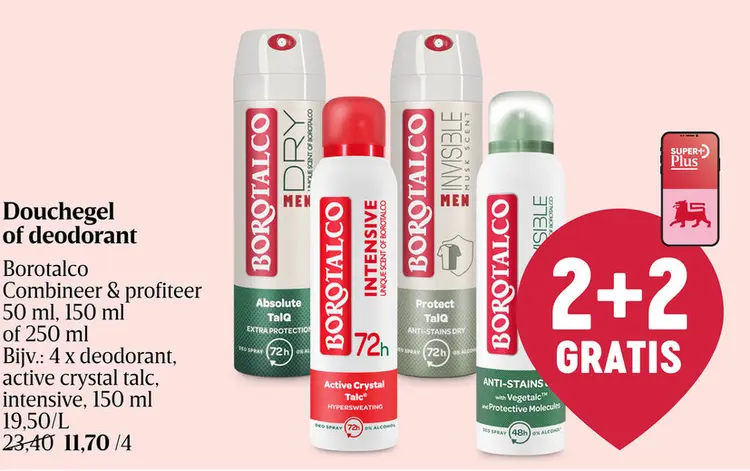 Promotie: Douchegel of deodorant