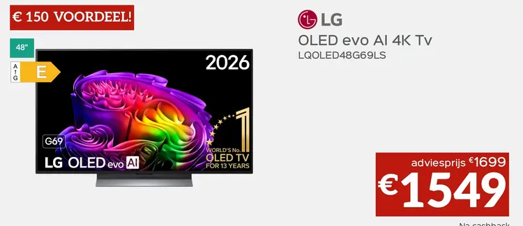 Promotie: OLED evo AI 4K Tv