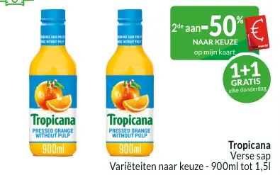 Promotie: Verse sap