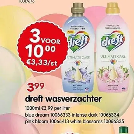 Promotie: wasverzachter