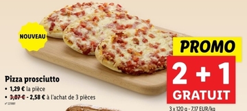 Offre: Pizza prosciutto