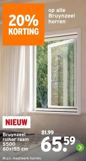 Aanbieding: Rolhor raam S500