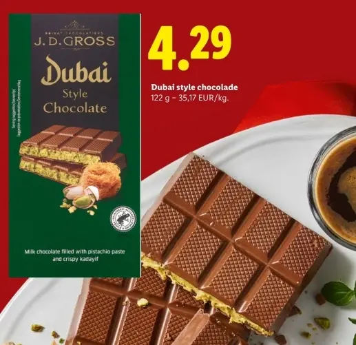 Promotie: Dubai Style Chocolate