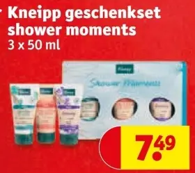 Aanbieding: Kneipp geschenkset shower moments