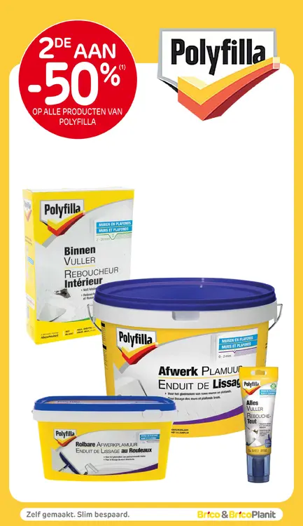 Promotie: Alles van Polyfilla