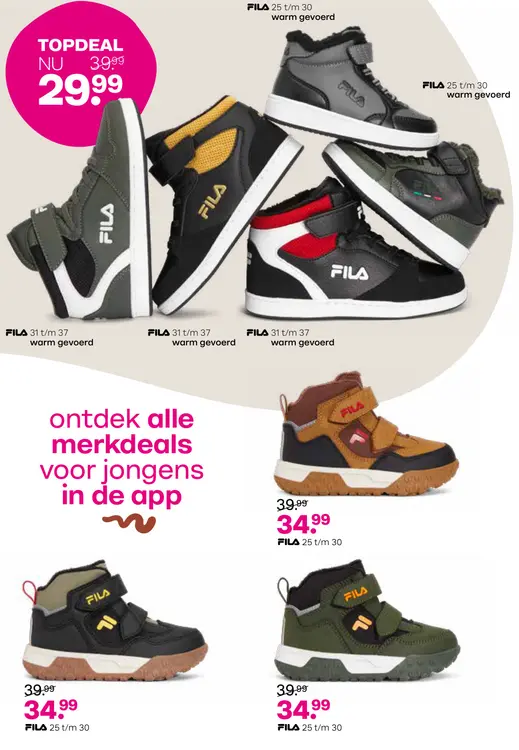 Aanbieding: Jongens schoenen