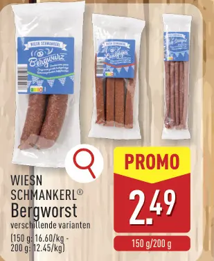 Promotie: Bergworst