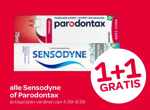 Aanbieding: Sensodyne of Parodontax