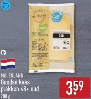 Aanbieding: Goudse kaas plakken 48+ oud