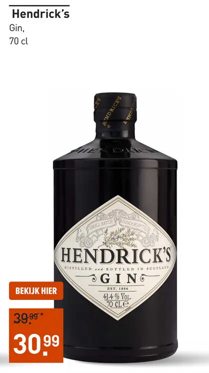 Aanbieding: Hendrick's Gin