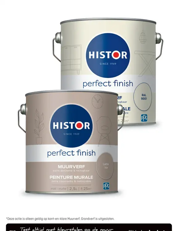 Aanbieding: perfect finish Muurverf