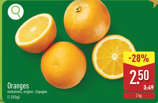 Offre: Oranges