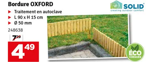 Offre: Bordure OXFORD